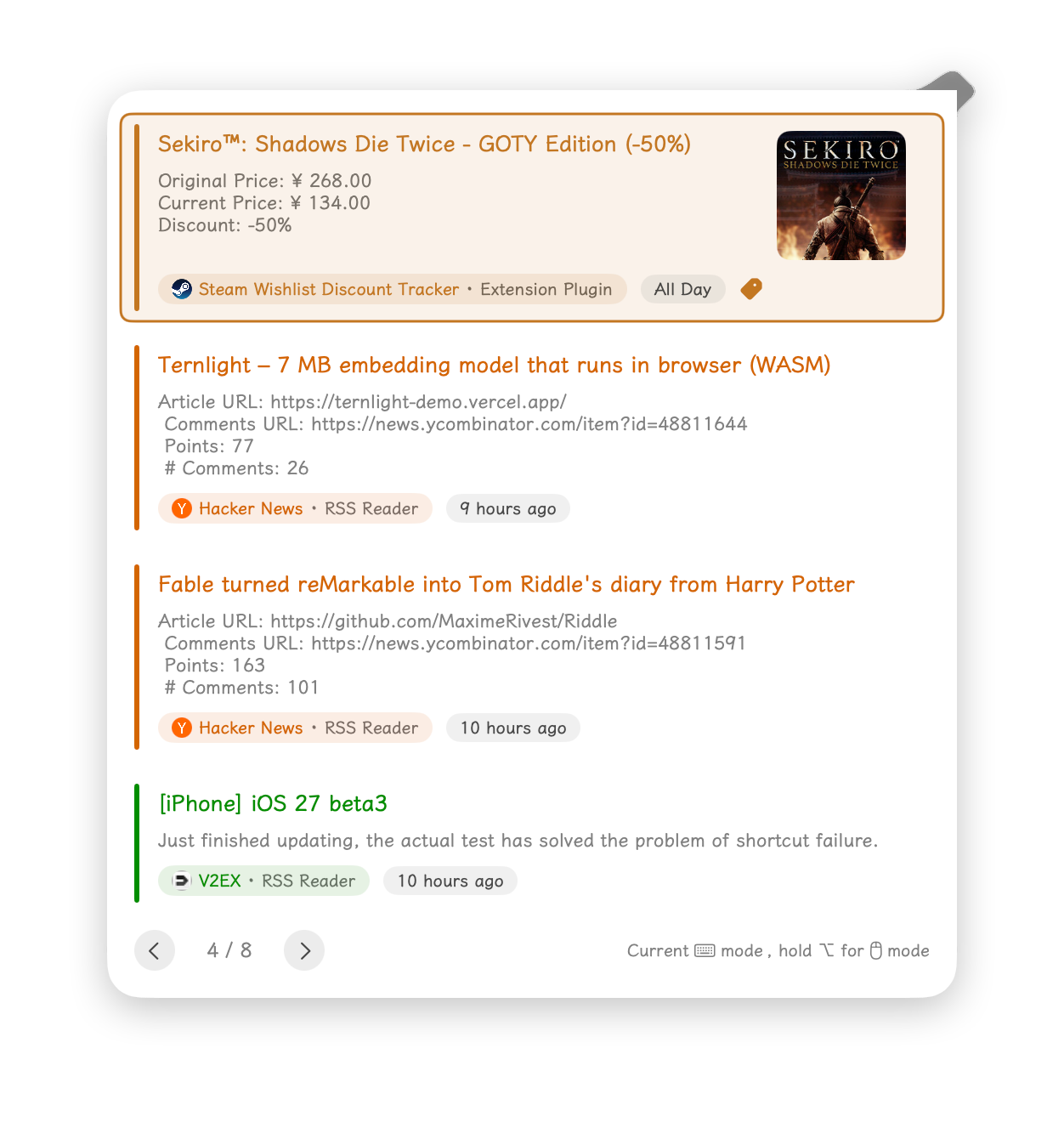 Content-First Bubble Layout: Feed Style for Detailed Events