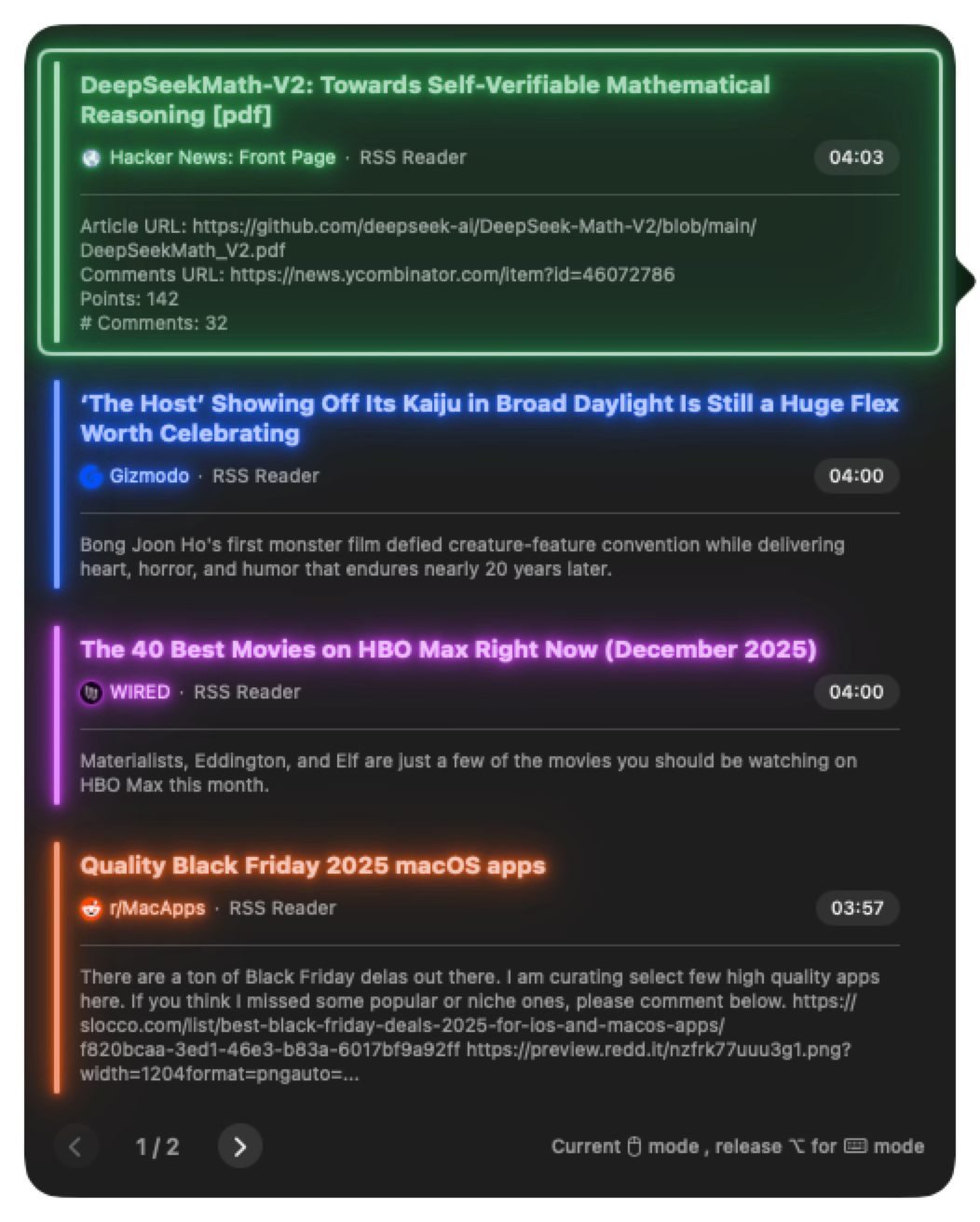 Neon Mode & Custom Plugins