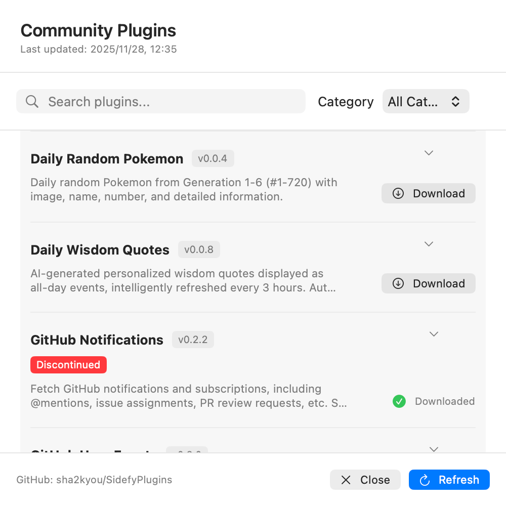 Online Plugins